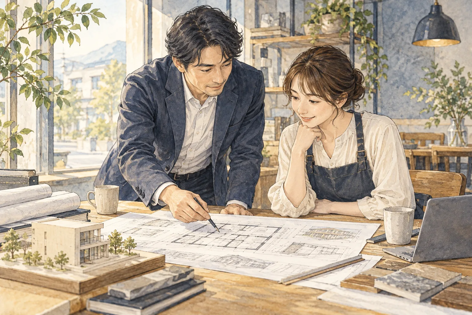 書類を作る前に、お話を丁寧に伺います。