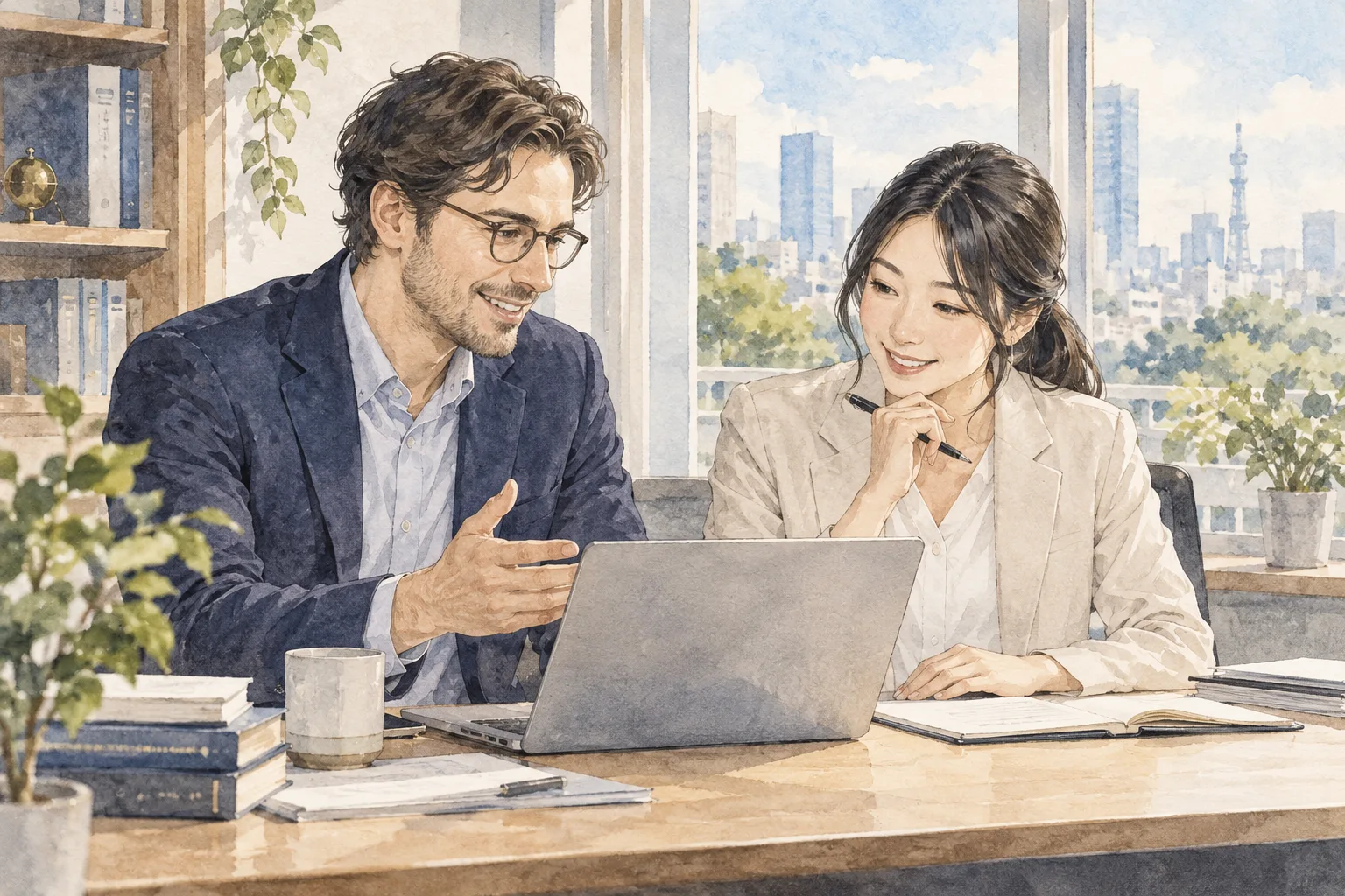 採用が決まる、その前から。相談できる窓口です。