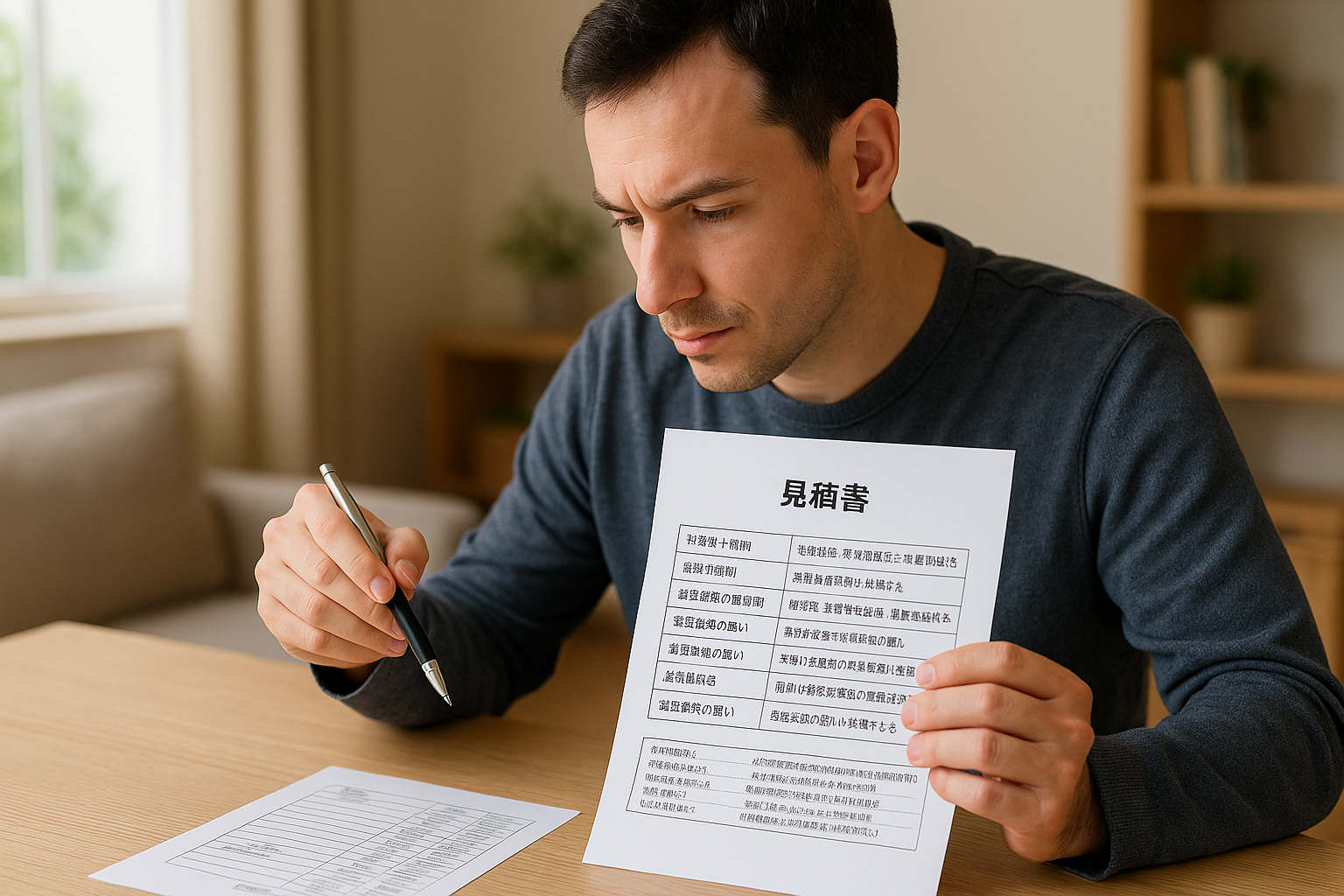 1. 見積書を受け取ったら最初に確認すべき項目