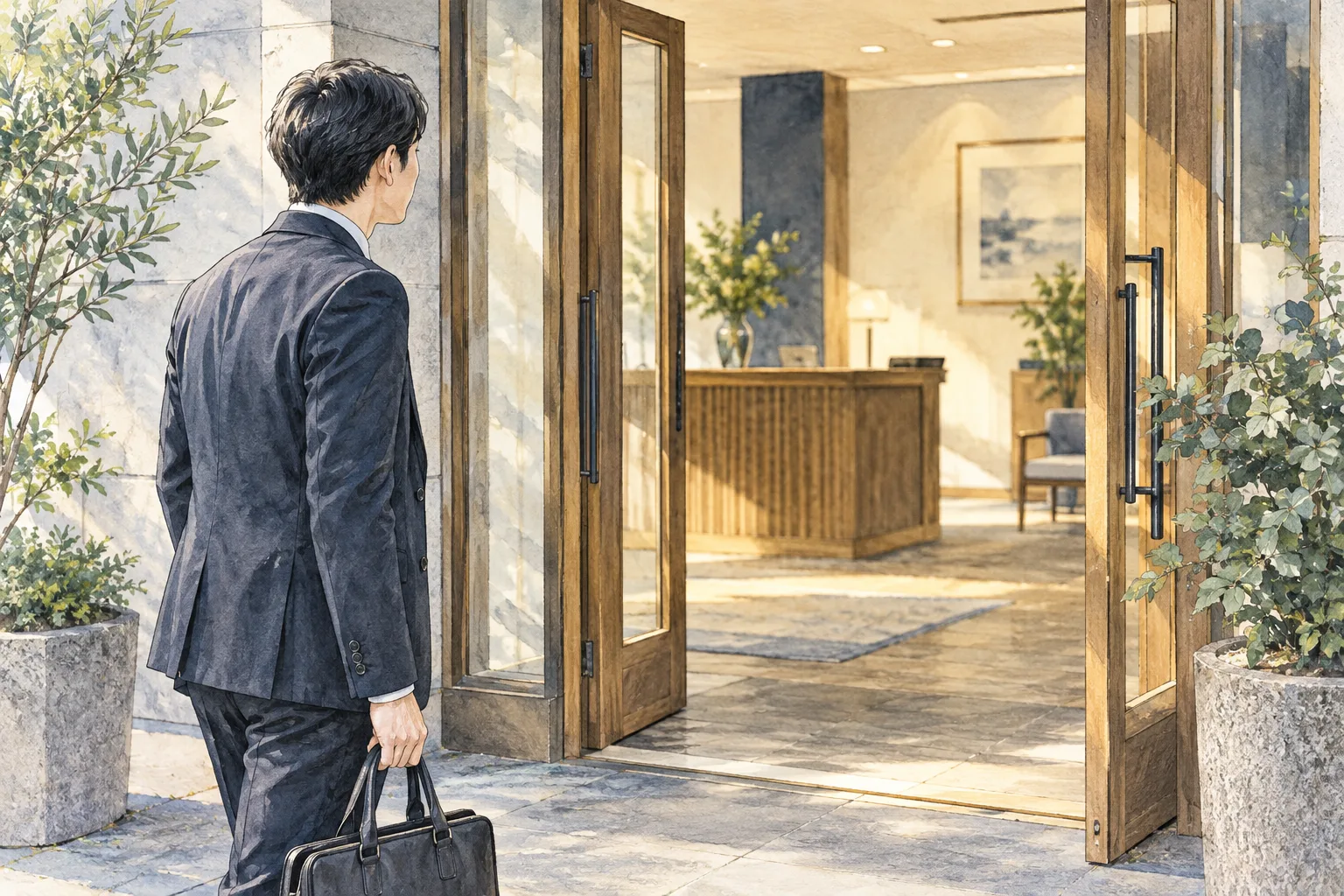 ご相談に向かうひととき